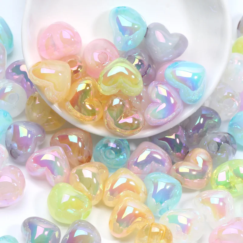 10 шт. акриловые бусины для бижутерии 13 х1 5 мм