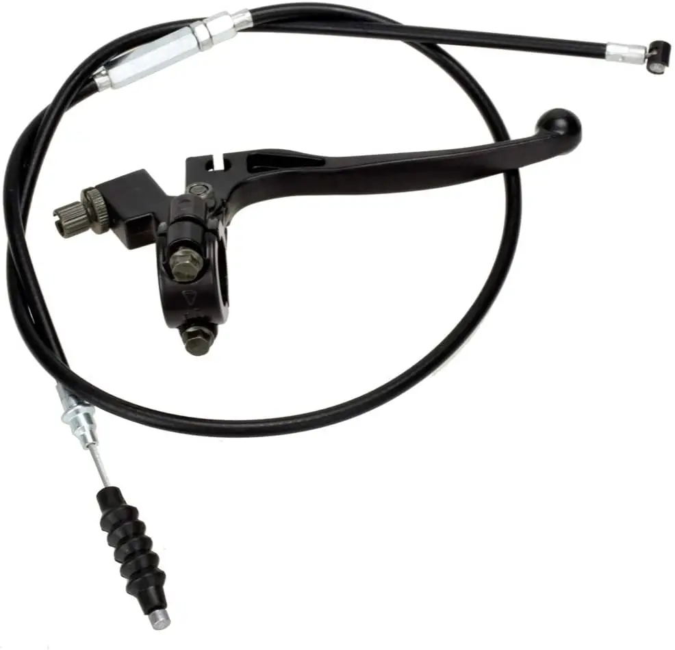 

7/8 Inch Handlebar Left Clutch Lever Clutch Cable Adjuster for 50cc 110 cc 125cc Yamaha Kawasaki Suzuki Tao Tao SSR Pit Dirt
