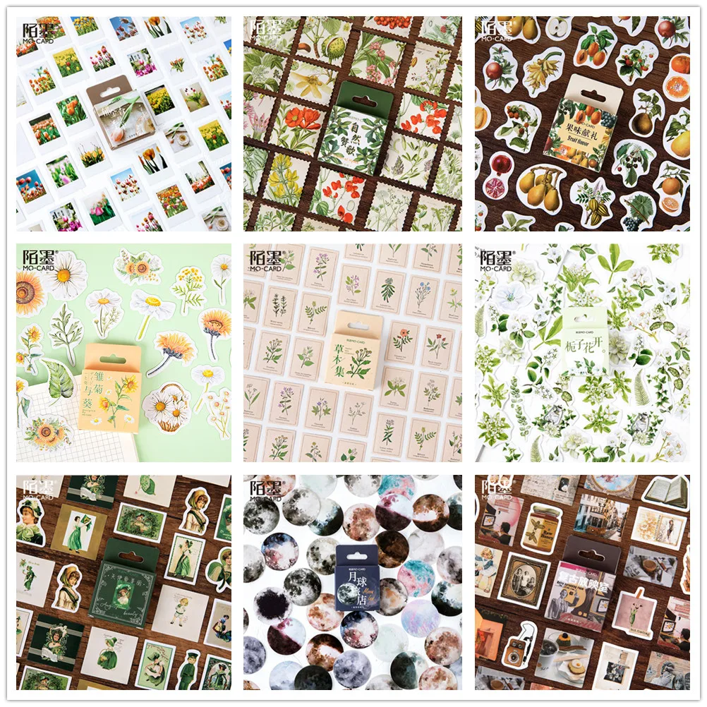 (15 видов стилей можно выбрать) новые бумажные наклейки с цветами украшение сделай