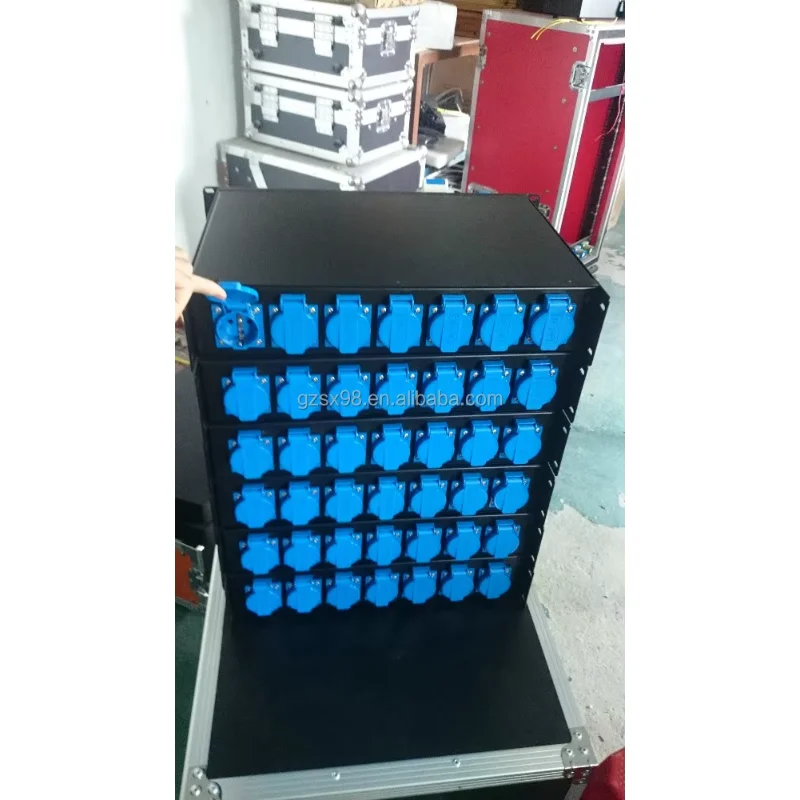 Блок питания 32A с европейской вилкой Shuko