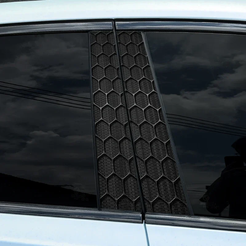 

1 шт. универсальные автомобильные наклейки в виде сот, автомобильное водонепроницаемое украшение, «сделай сам», автомобильные двери, столб, Солнцезащитная установка, наклейки для стайлинга автомобиля