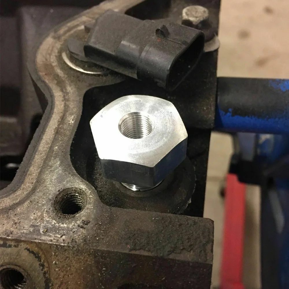 Адаптер датчика давления масла M16 X1 5 на 1/8 NPT для двигателей серии GM LS — аксессуар