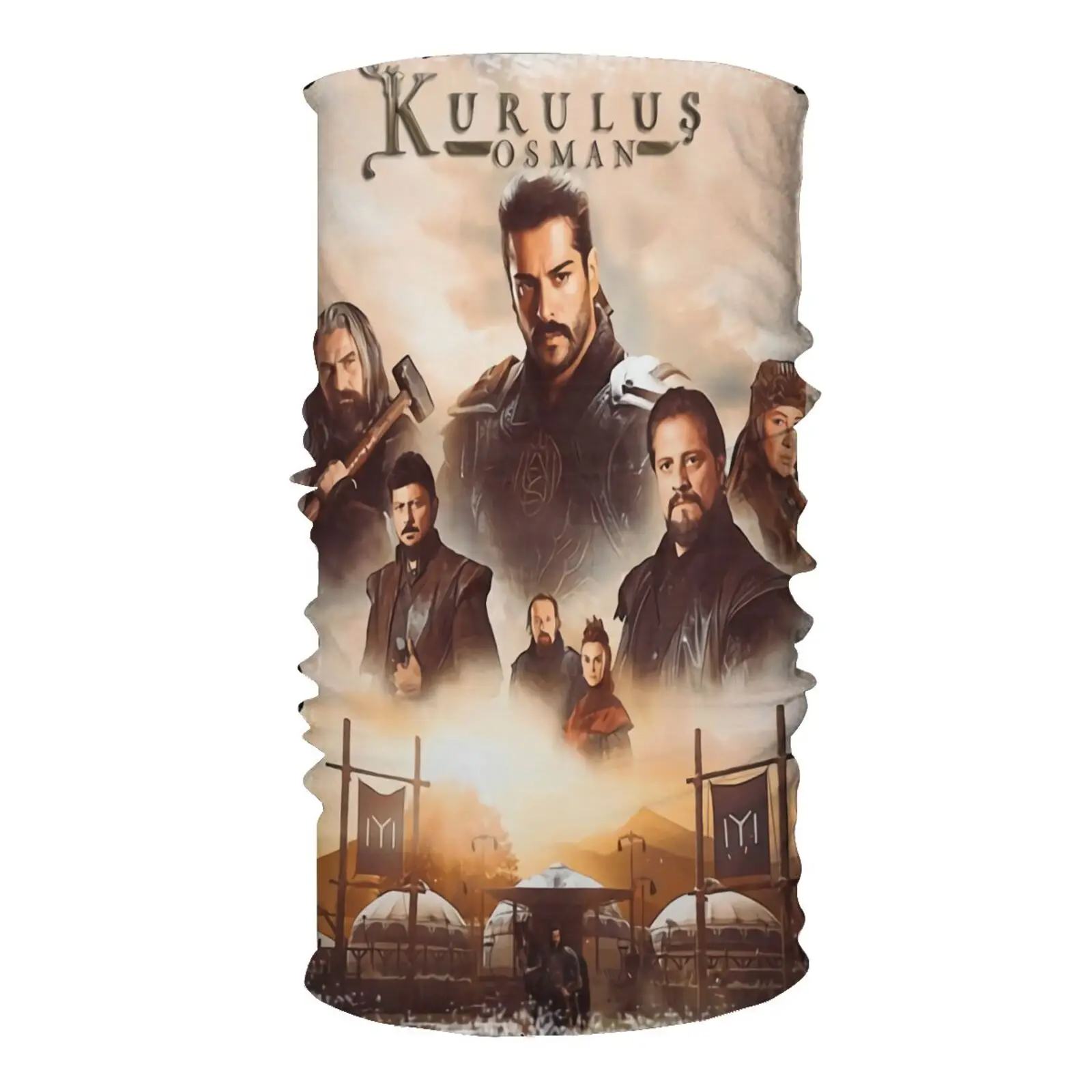Постер Kurulus Osman оттоманская Турецкая ТВ Мужская бандана шлем лыжная мужская маска