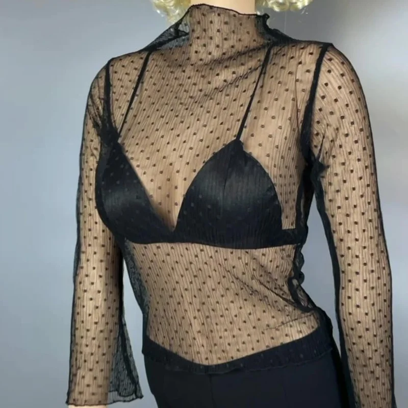 

Sexy Women Beach Top Mesh Bathing Suit Cover Up Sheer Bikini Vestido Swimwear Clubwear Robe See Through Blouse