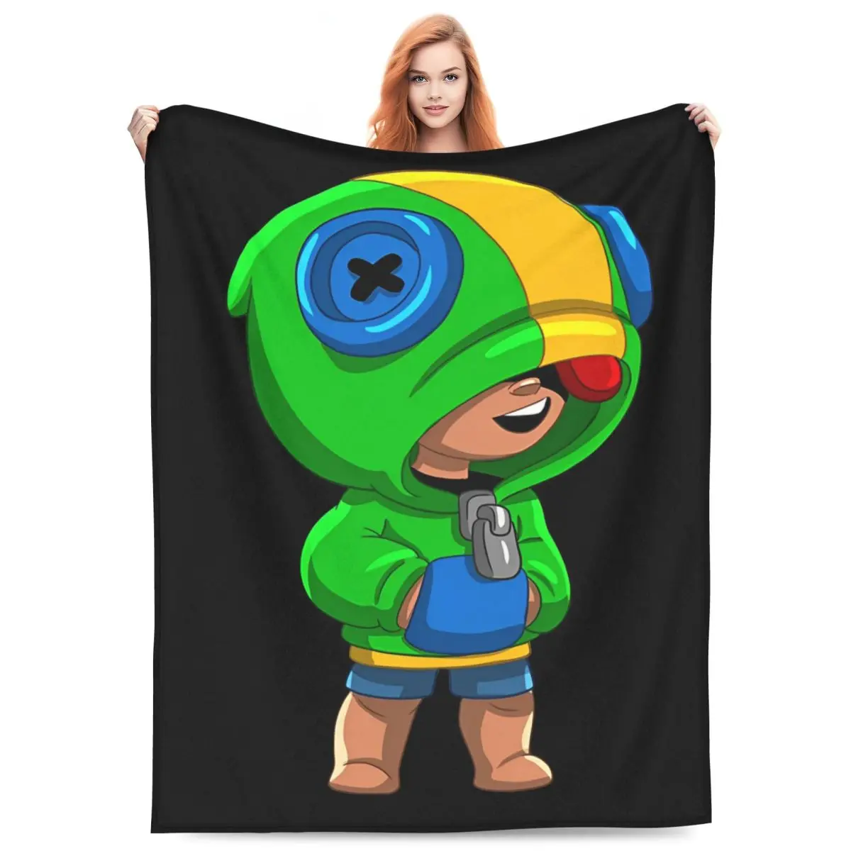 Модное одеяло со звездами для видеоигр фланелевое забавное теплое кровати