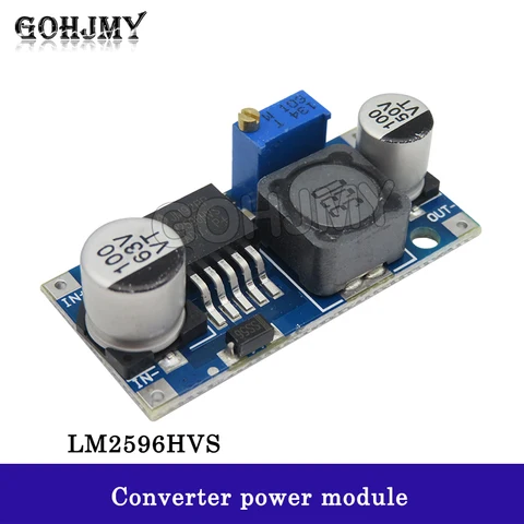 GOHJMY LM2596HVS Понижающий модуль DC-DC 4,5-50В 3-35В 3А
