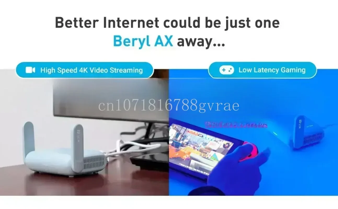 Enrutador iNet Beryl AX MT3000 Wi-Fi6 Travle