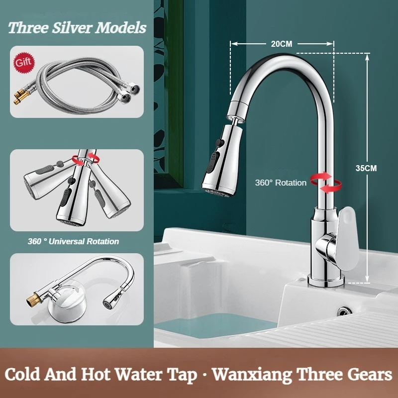 

GEGVE Черный кухонный смеситель