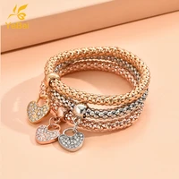 3pcs stainless steel bracelet for women 2022 summer bracelets van cleef bracelet luxury woman jewelry sets free shipping items
