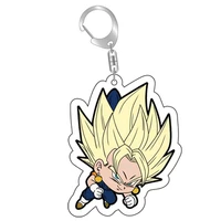 japan classic anime figure key pendants keychain acrylic cartoon key chain ring bag accessories teens girl fans souvenir keyring