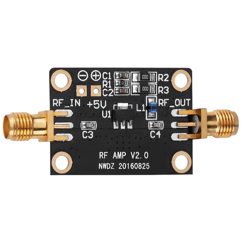 

New High Linearity Broadband RF Amplification 0.05-6G Medium Power Amplifier Module Controller