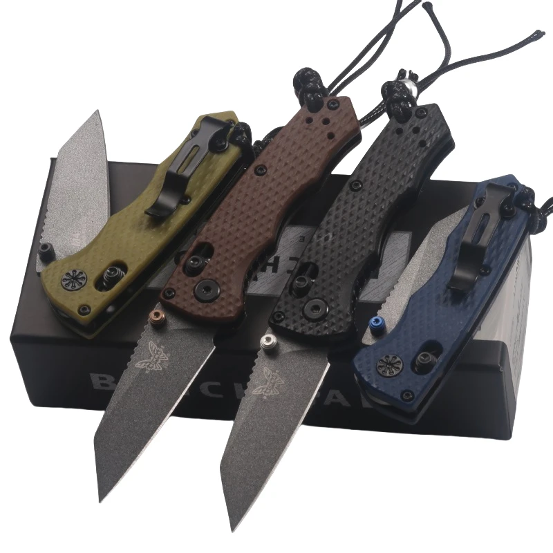Складной нож с прочной алюминиевой ручкой и стальной верхушкой M4 для выживания