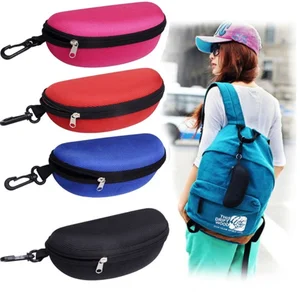 Colorful Eyewear Cases Sunglasses Case for Women Glass Box with Lanyard Zipper Glasses Case Hard for in India