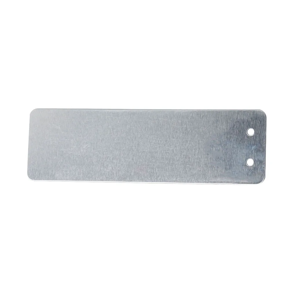 

82x25x0.5mm Aluminum Plant Labels Double Sided Metal Card Tree ID Tags Durable Waterproof For Garden Supplies Planting Tools