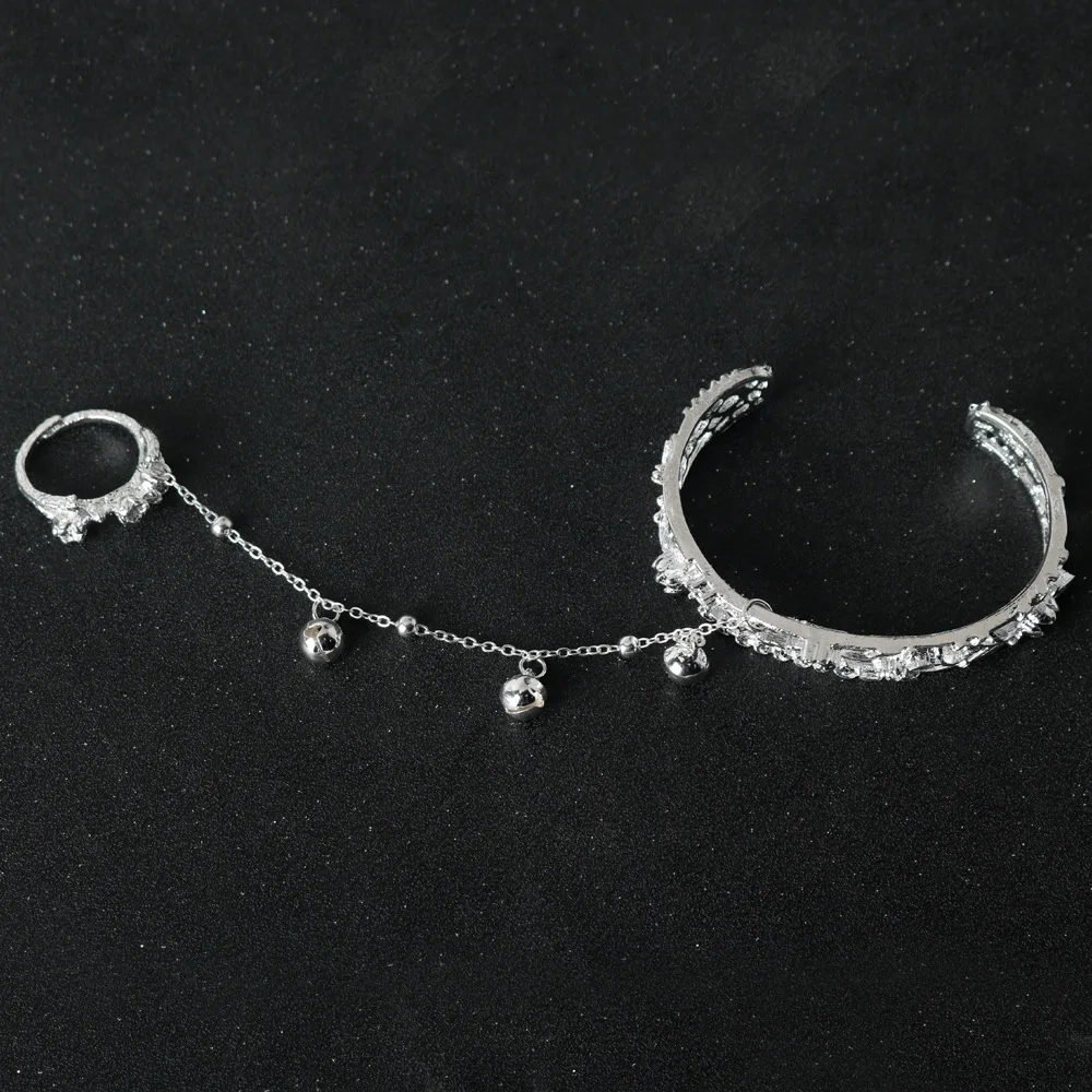 TGCF аниме косплей браслет-кольцо с Jinglei Bell регулируемые металлические украшения