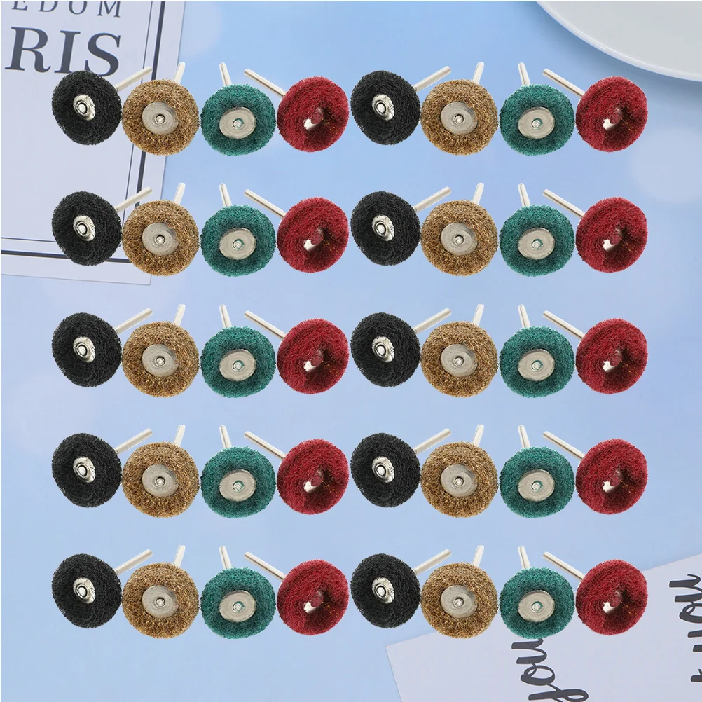 

40PCS Abrasive Practical Polishing Wheels for Rotary Tool Drill