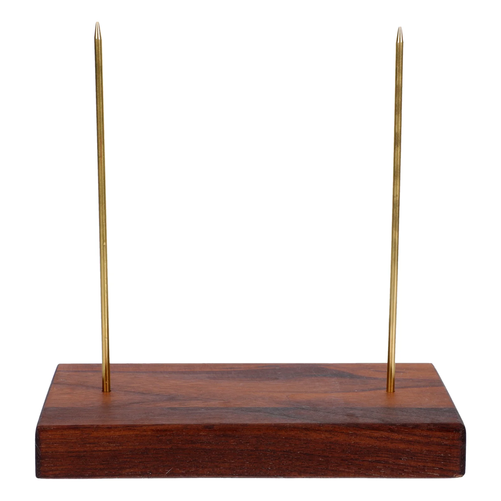 

Holder Receipt Spike Restaurant Check Billfork Stick Spindle Memo Desk Note Paper Stand Ticket Wooden Straight Rod