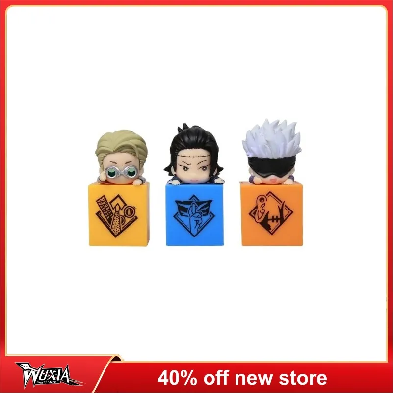 

9cm Jujutsu Kaisen Figure Chibi 3PCS Geto Suguru Gojo Satoru Anime Action Figure Manga Kawaii Ornament Toy Collection Toy Gift