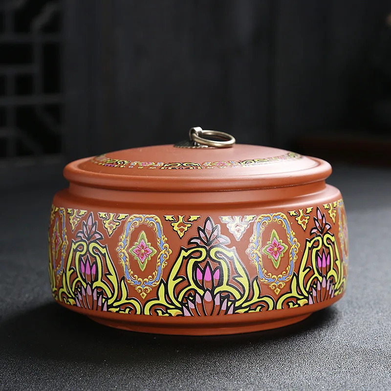 Керамическая банка для хранения герметичный чайный контейнер большого размера