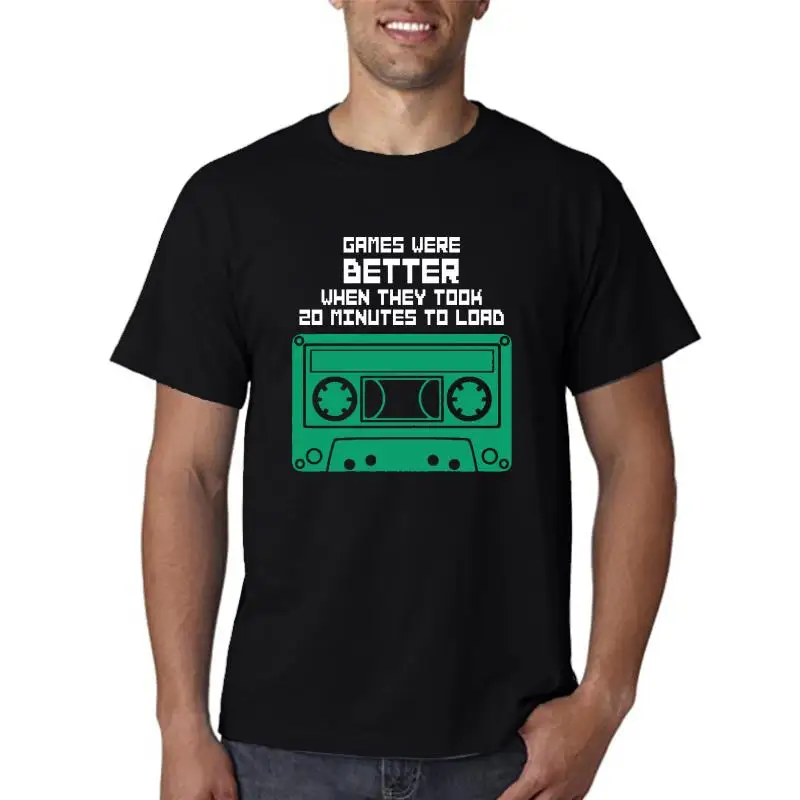

Название: мужская футболка с кассетной лентой, загружаемая за 20 минут