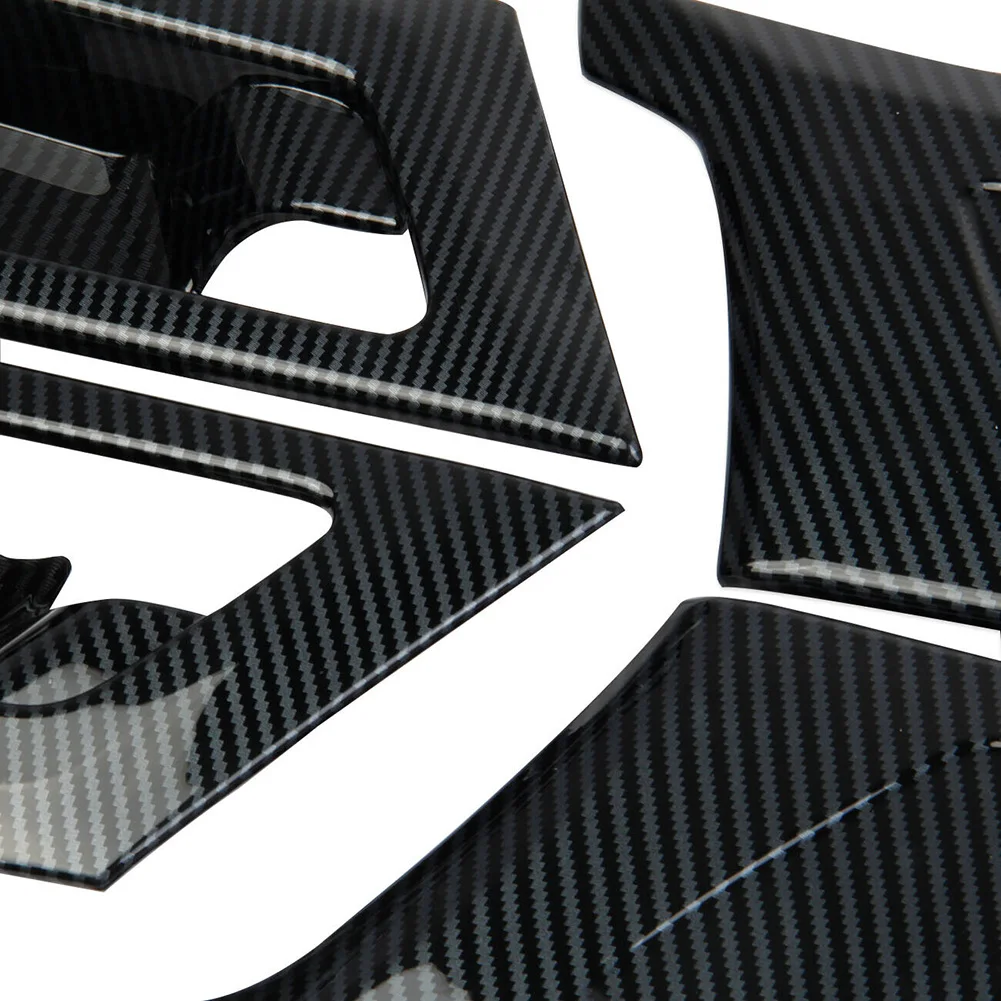

Handle Bowl Decorative Sticker Interior Car Accessories Carbon Fiber Door Handle Bowl Cover For Mitsubishi Outlander