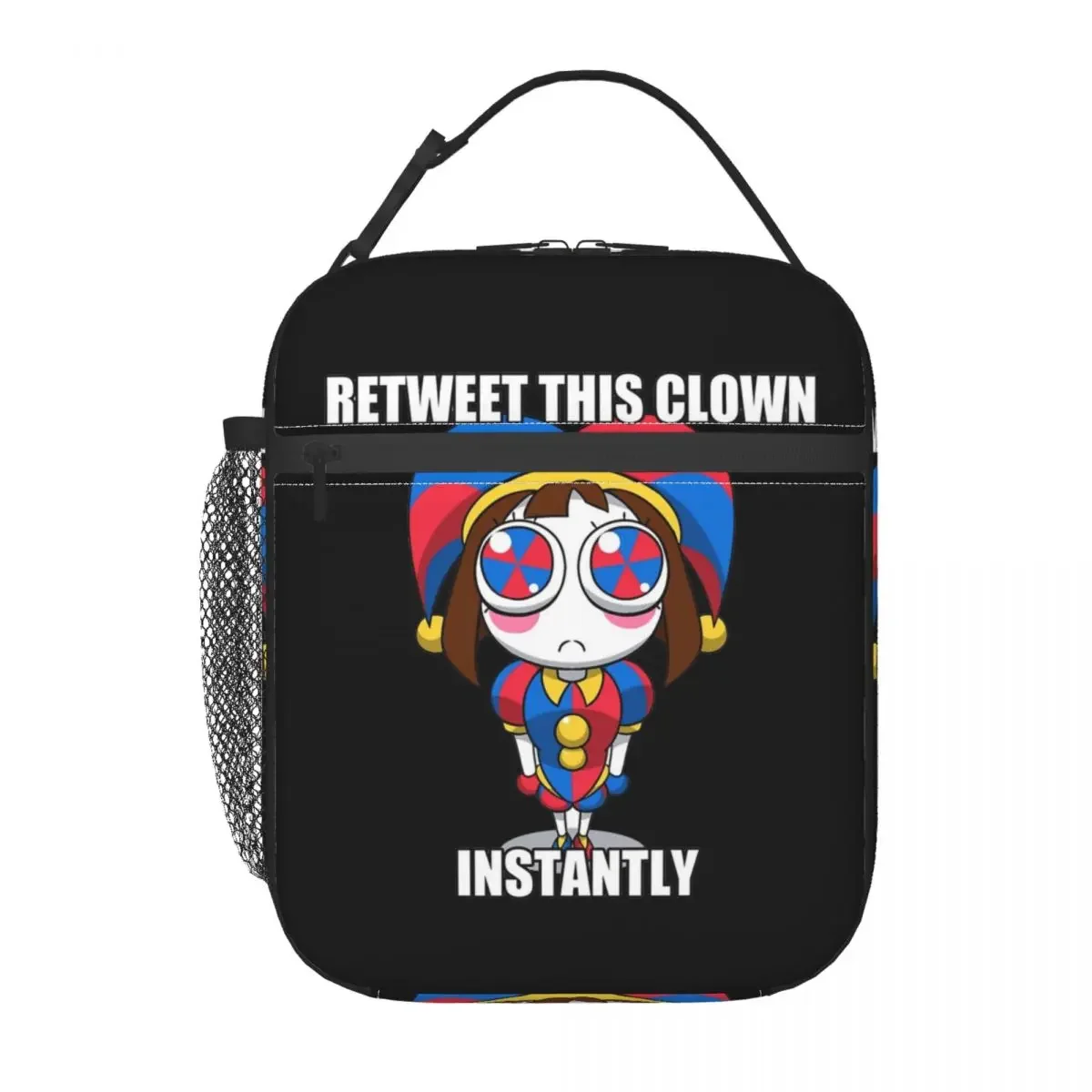 Портативный Термобокс Для Обеда Цифровой Цирковой Пони Клоун Дизайн