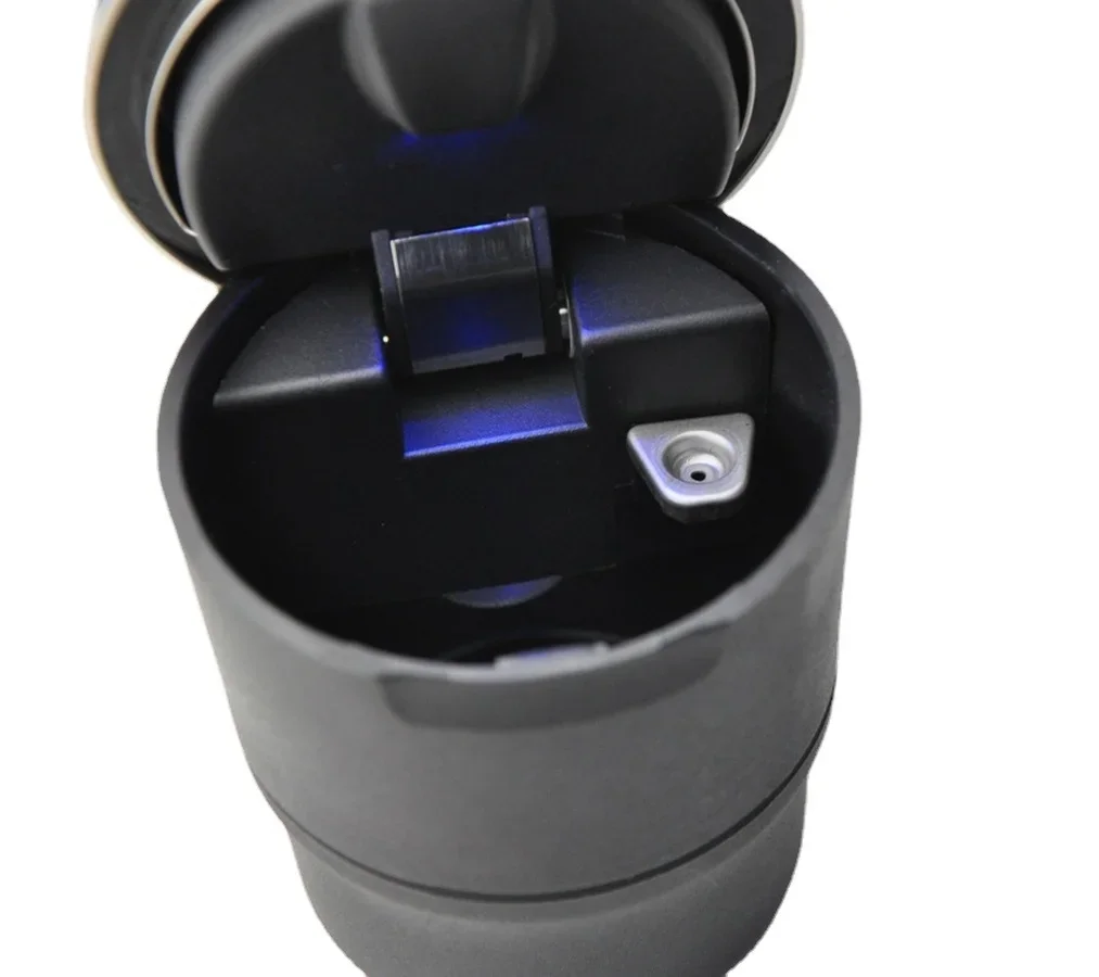 Original chrome-plated ashtray For Volkswagen Magotan Tiguan Passat Ang Huiang universal with led light