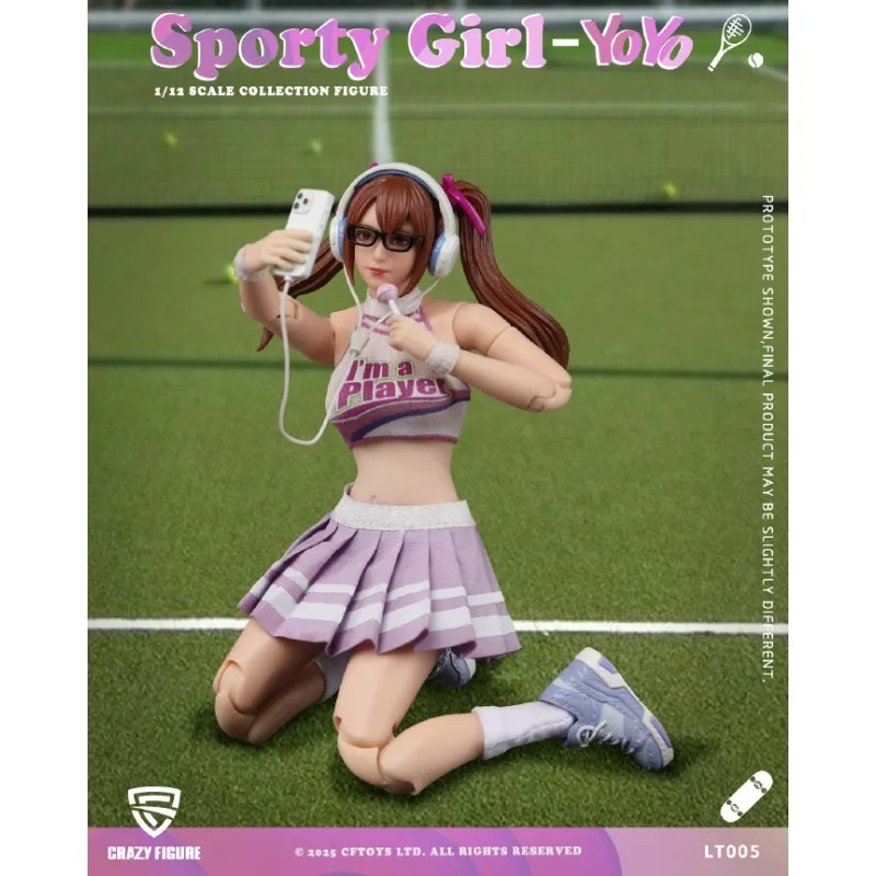 【В НАЛИЧИИ】Оригинальная коробка Sports Girl Yoyo 112, экшн-фигурка, игрушка, подарочная коллекция, веер, хобби (art.: 3920d41013bee) - 3920d41013bee