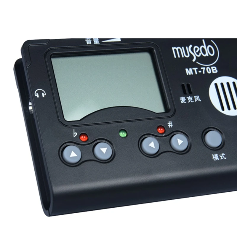 Модный дизайн тюнер Guzheng легкий генератор тонов Metrono для