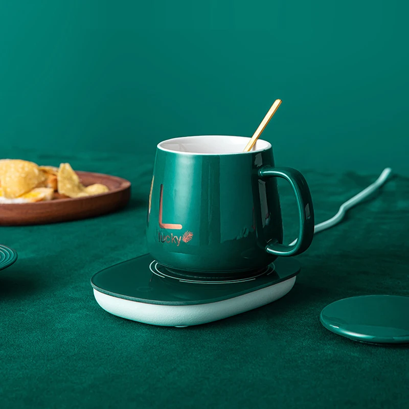 

Kitchen Mug Sautomatic Constant Temperature Coaster 55 Degrees Warm Cup Electric Insulation Appliance Base Temperature Heater