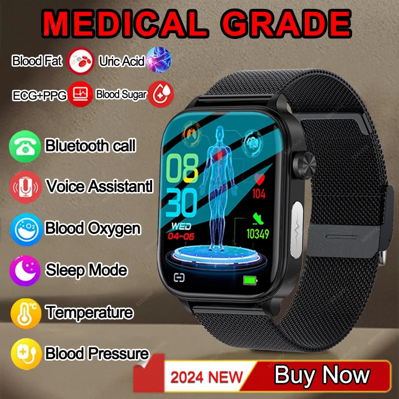 Умные часы с измерением уровня сахара в крови