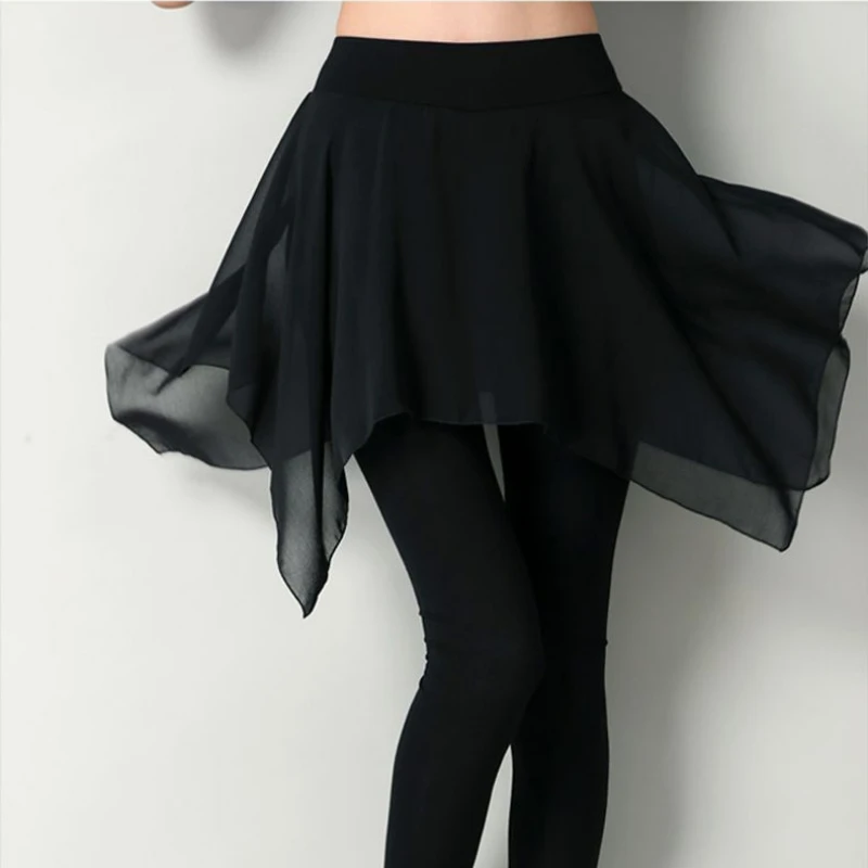 Мини-юбка женская шифоновая с эластичным поясом Y2k