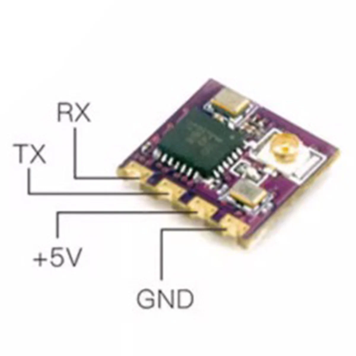 Приемник для гоночного дрона HappyModel EP1 TCXO 2 4 ГГц ESP8285 ELRS Micro-FPV 25 Гц-500 Гц