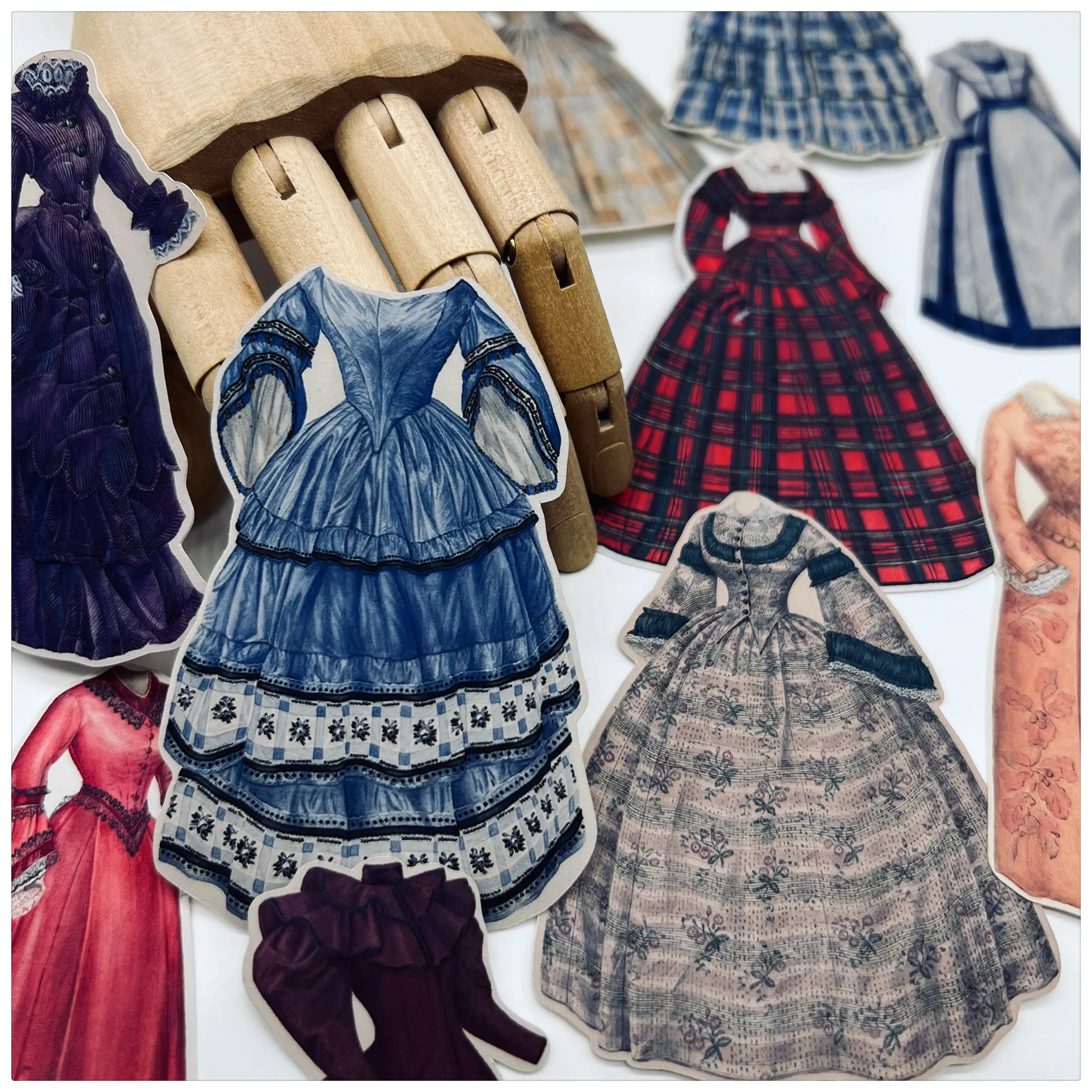 

13 шт./упаковка, бумажные стикеры для юбки