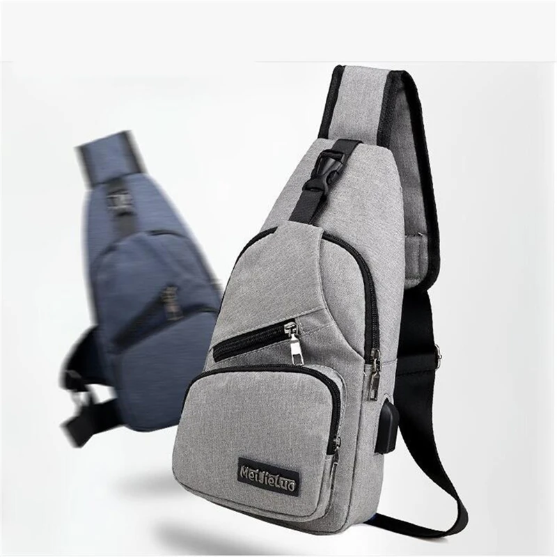 

Male Shoulder Bags USB Charging Crossbody Bags Men Anti Theft Chest Bag School Summer Short Trip Messengers Bag Arrival Bolsa