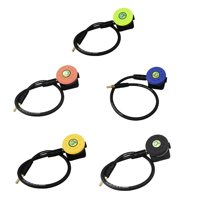 

Регулятор дыхания для дайвинга depu, декомпрессионный клапан, респиратор для дайвинга, зеленый, 1 комплект