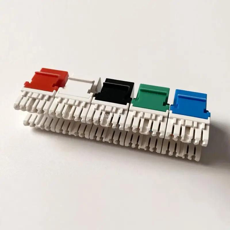 Настенная панель Keystone с соединительной вставкой RJ45 Сетевой модуль Cat6 Прямая