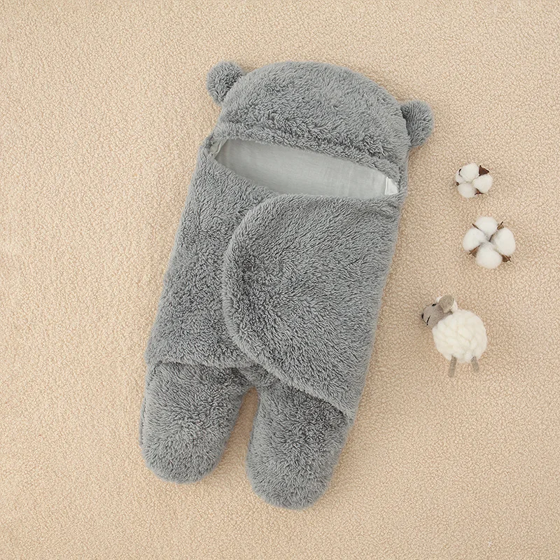 

Kangobaby # My Soft Life # однотонный детский спальный мешок ультра-мягкое пушистое Флисовое одеяло для новорожденных пеленка для сна