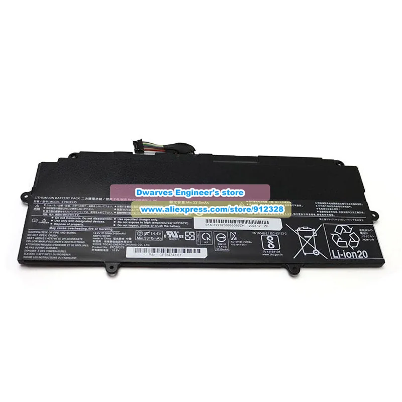 Оригинальный аккумулятор FPB0353S FPCBP579 14 4 В 3490 мАч 50 Втч для Fujitsu PROBOOK 455R G6-7ZX87PA U7411 U9311