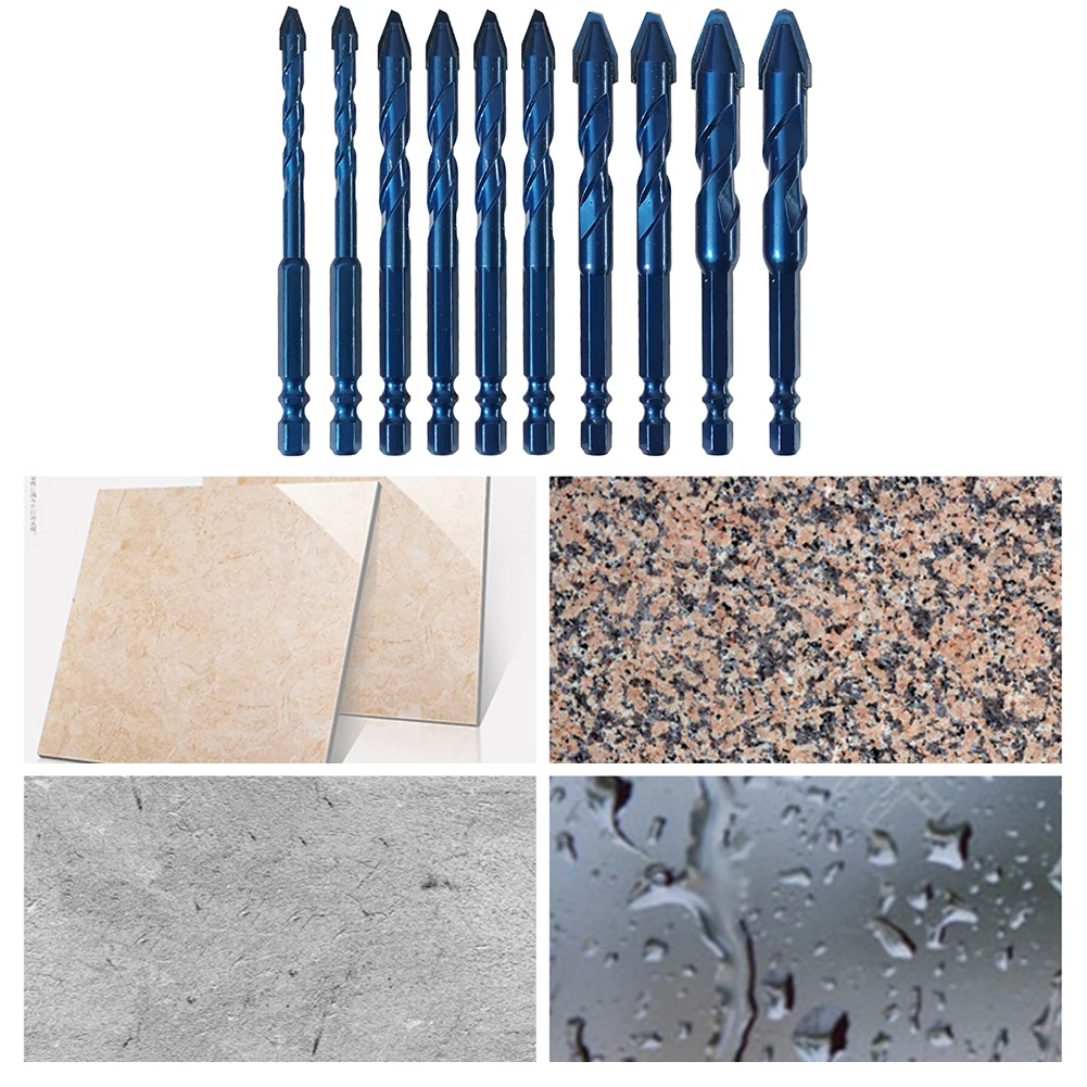 10 шт. набор эксцентриковых сверл с футляром для сверления U-образной стружки