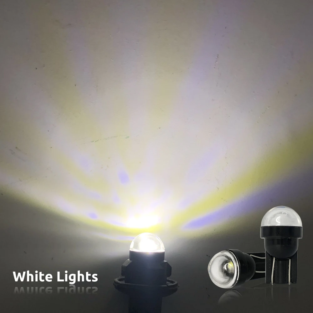 

10x T10 W5W Автомобильные белые фонари 6000K LED 168 192 DC 12V Номерный знак 3030 SMD Сигнальная лампа багажника для чтения внутренней карты Дверная лампа