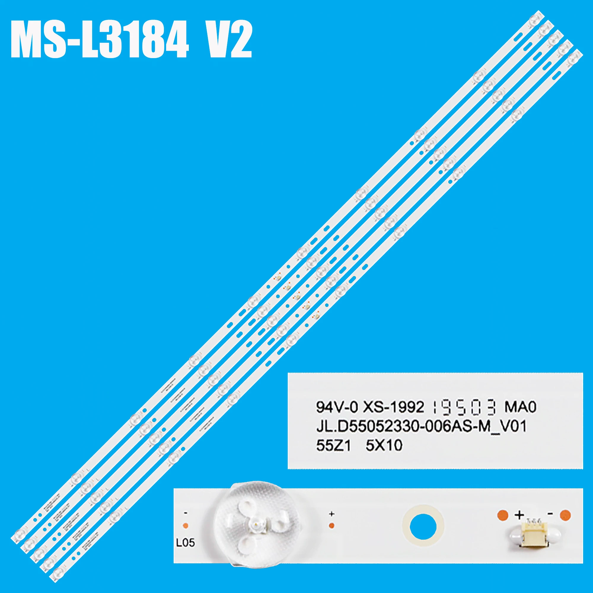 Светодиодная лента заднего света для RTV55Z1USM U55D7200E DJTV55S SW-LED55UA402 IP-LE410885 HL-00550A30-0502S-04 A2