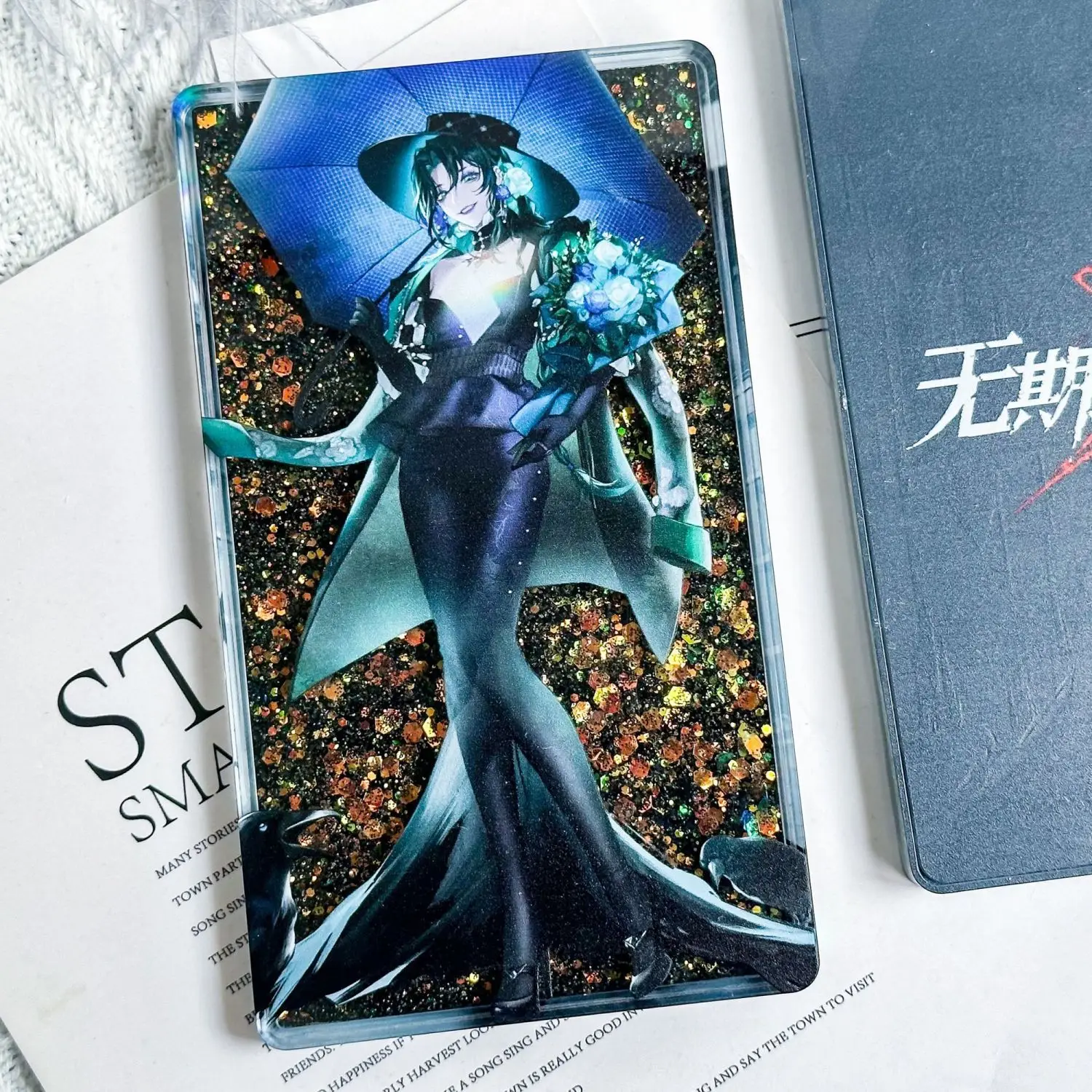 Аниме Ворон путь в никуда косплей зыбучий песок маджонг орнамент акриловый