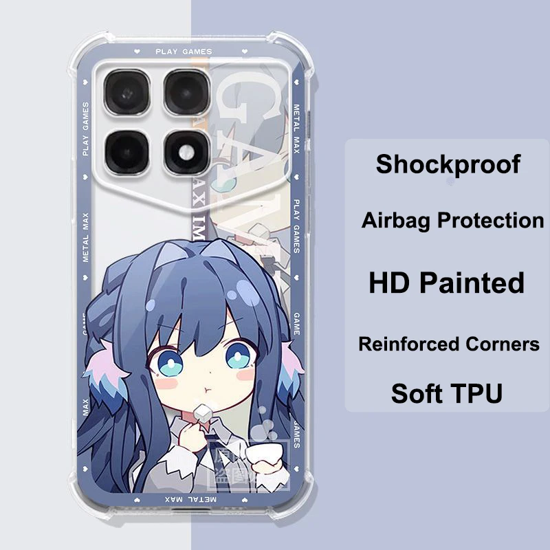 Чехол для Redmi K70 ультра Чемпион Противоударная подушка безопасности прозрачная