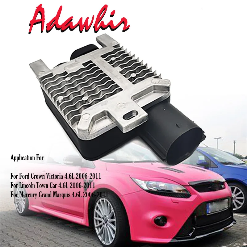 

Релейный модуль управления вентилятором 6W1Z8B658AC 940002904 для Ford Crown Victoria Lincoln Town Car Mercury Grand