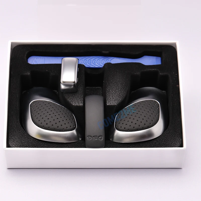 DSG ручка переключения передач боковая крышка черная хромированная кожаная