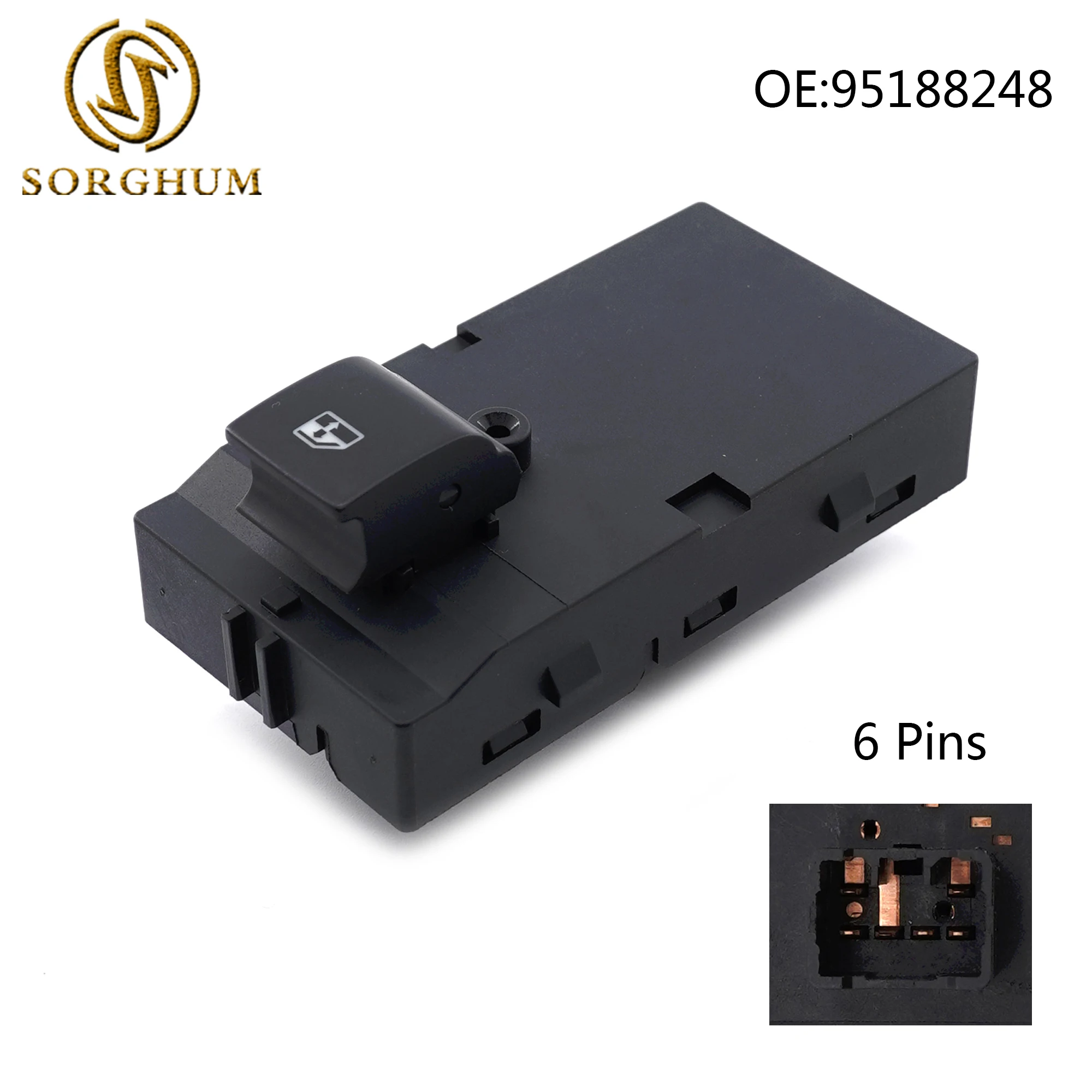 

Кнопка регулятора стеклоподъемника для GM Chevrolet Aveo 95188247 95460075 2011