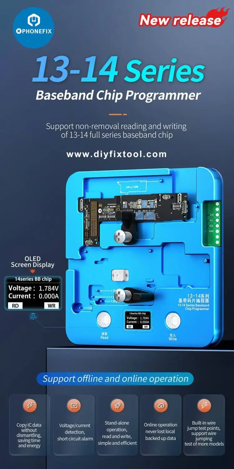 JCID Intel Qualcomm Logic Baseband EEPROM чип модуля данных несъемный для IPhone X-15 Pro Max Eeprom
