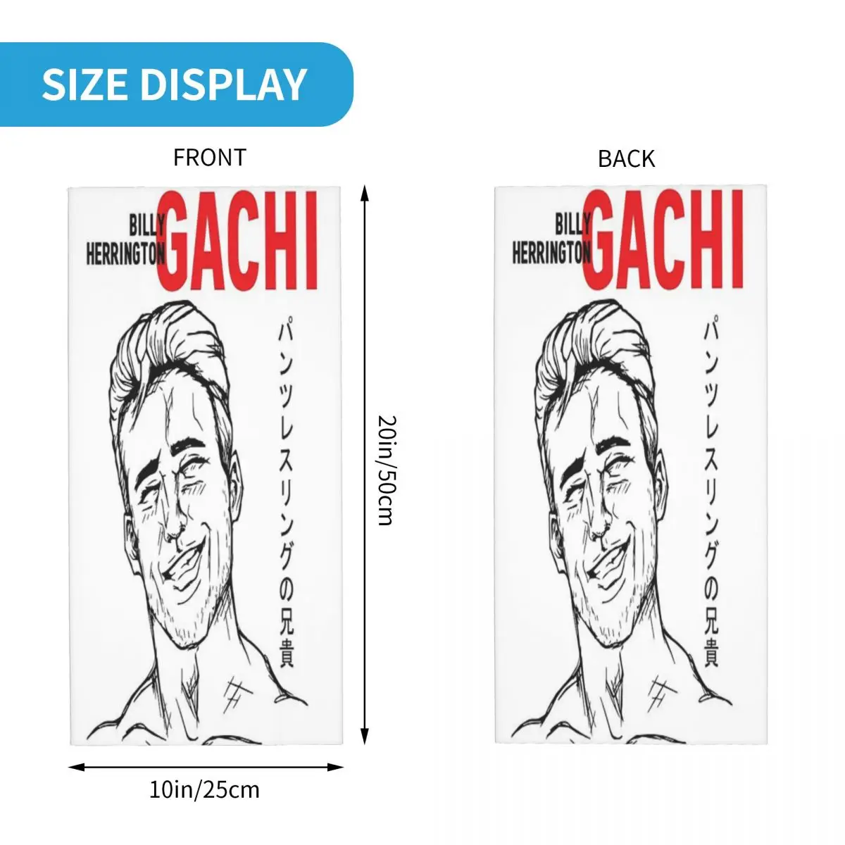 Gachi Билли раньше маска для лица шарф бандана Женская шаль из полиэстера дышащая