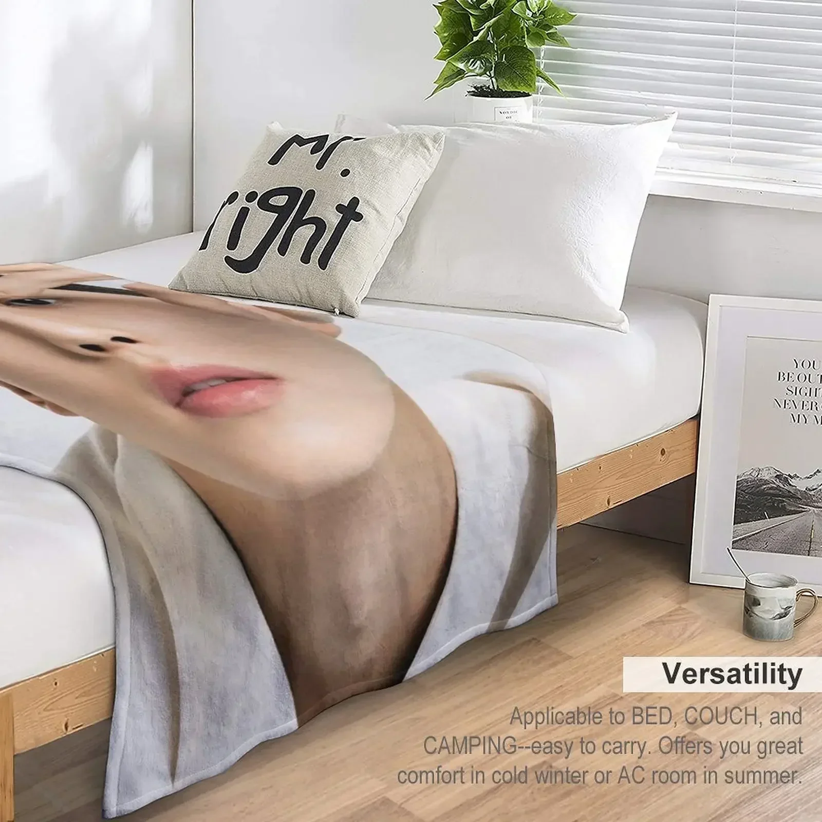 Я люблю песня Кан - ? Одеяло с прогнозом любви и погоды для ребенка очень большие